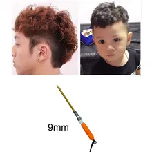 Нагревательный анион выпрямитель Детские щипцы для завивки короткие волосы конус керамическая Керлинг палочка ролик Красота бигуди сухой и влажной#1210