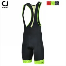 Cheji Велосипеды Bib Short Cheji Мужчины Верхняя одежда велосипед Велосипеды Велоспорт 3D мягкий Езда нагрудник Шорты S-3XL 3 Цвета Велотрусы