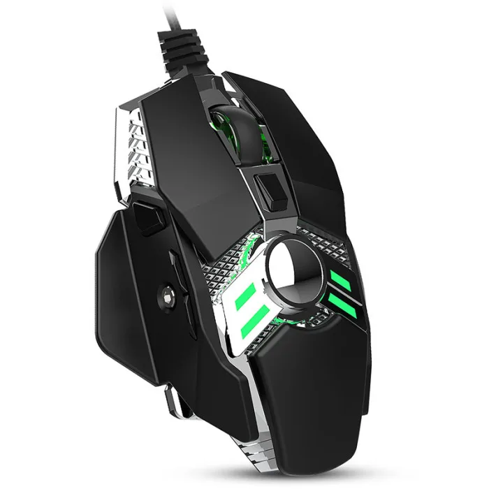 Проводная игровая мышь 6400 dpi 7Key программируемые геймерские мыши с подсветкой для ноутбука