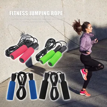 

Adjustable Skipping Rope Training Fitness Cardio Ball Bearing Portable Sports Lose Weight Jumping Rope for Men Women Children