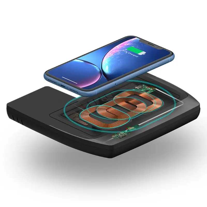 

Car Qi Wireless Charger Mobile Phone Charging Pad for Honda Civic 2016- 2019 PXPE