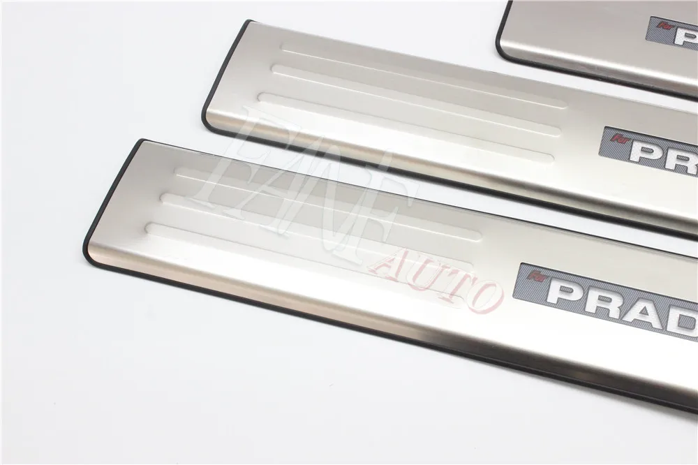 Нержавеющая сталь Led порога Накладка защитная накладка для Prado J120 J150