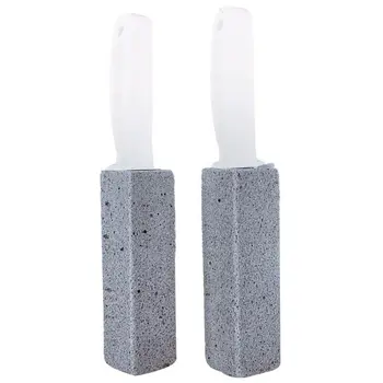 

Natural Pumice Stone Cleaner Brush Toliets Bowl Ring Remover for Cleaing Hard Water Residues BBQ Pool Stain Rust