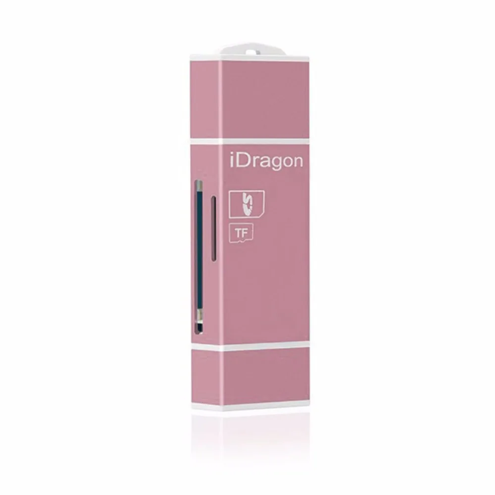 Mini Card Reader 3 In 1 TF Secure Digital Memory Card OTG Card Reader Expansion Card Portable For IOS For Android Computer