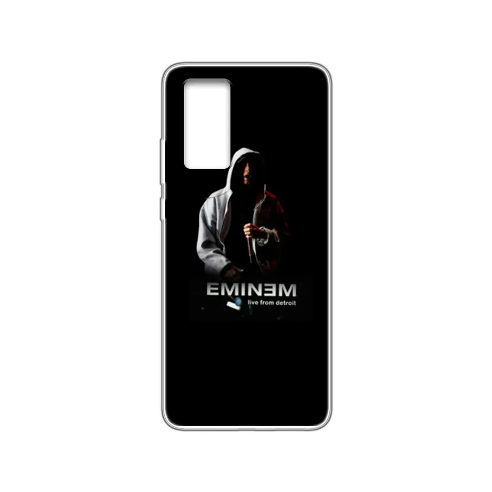 Eminem Rap God силиконовый бампер Прозрачный чехол для телефона HUAWEI nove 5t p 8 9 10 p20 P30 p40 P pro