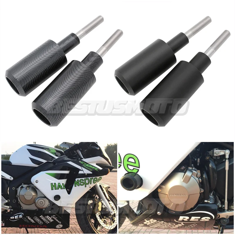 Черный карбоновый каркас мотоцикла защита от падения для Honda CBR600RR CBR 600RR 600 RR 2003 2006