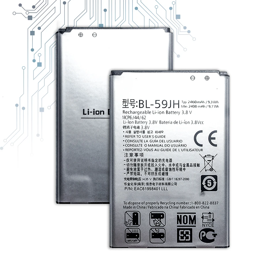 BL 44JH 44JN 44JR 52UH 59JH 53QH 41ZH батарея для LG Optimus L7 P700 P750 P705 MS770 E440 E460 E455 44JH|Аккумуляторы
