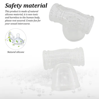 EXVOID Head Covers AV Stick Vibrator Accessories Magic Wand Attachment G Spot Vibrators Massager Cap Vibrator AV Rod Head Cap 5