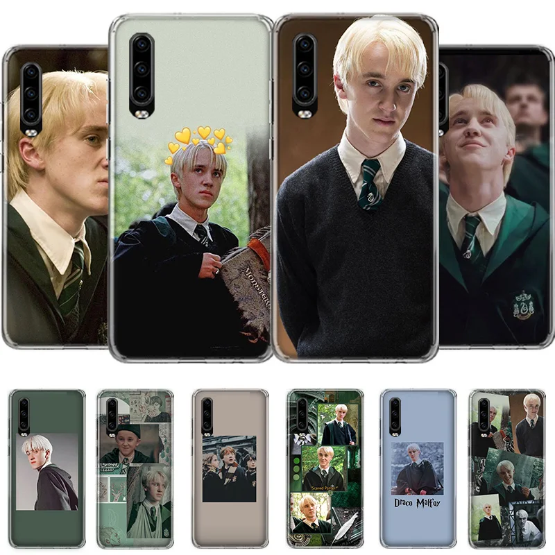 

Draco Malfoy Phone Case For Huawei Mate P 40 30 20 10 P Smart Z 2018 2019 Pro Lite Plus Cover soft Silicone TPU