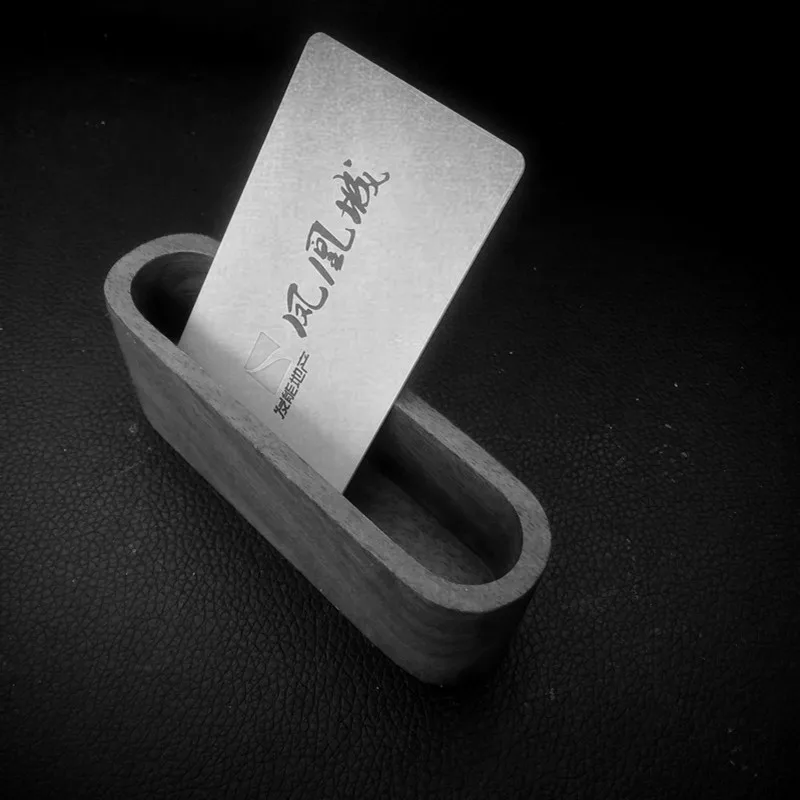 Business Card Holder Silicone Mold Creative Cement Desktop Name Cards