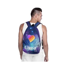 Рюкзак 3D «РЮКЗАК LIKE 1», для мальчиков и девочек, для школы, для отдыха, яркие краски