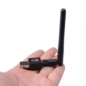 

PC wifi adapter 150MB WiFi antenna Wireless Network Card Computer 802.11n/g/b LAN PC wifi adapter wiht Antenna