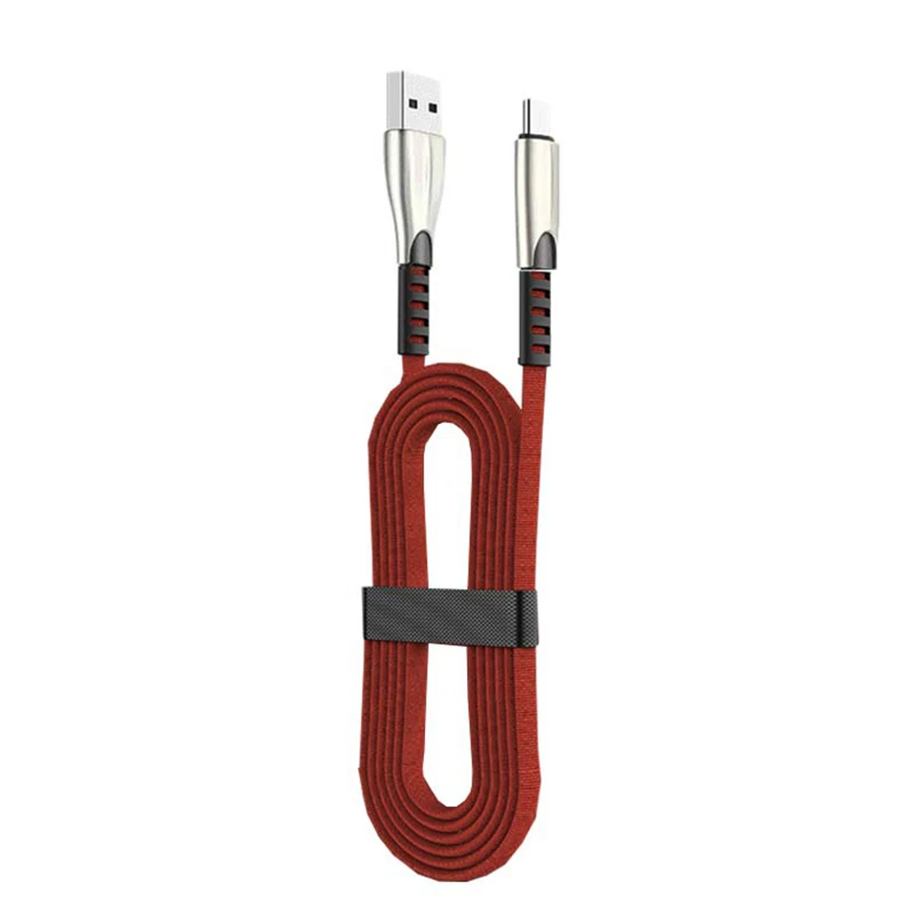 5А быстрая зарядка USB Micro USB кабель для huawei samsung Oneplus 6t 3A быстрое зарядное устройство кабель - Цвет: Красный