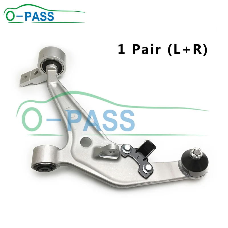 

OPASS Front axle lower track control arm For NISSAN X-Trail T30 2WD 4WD SUV 2001 54500-8H310 Quality Assurance Aluminum