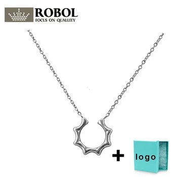 

Xl tfb tll rllen high quality original 925 sterling silver anchor pendant necklace diy jewelry ladies jewelry gift free shipping
