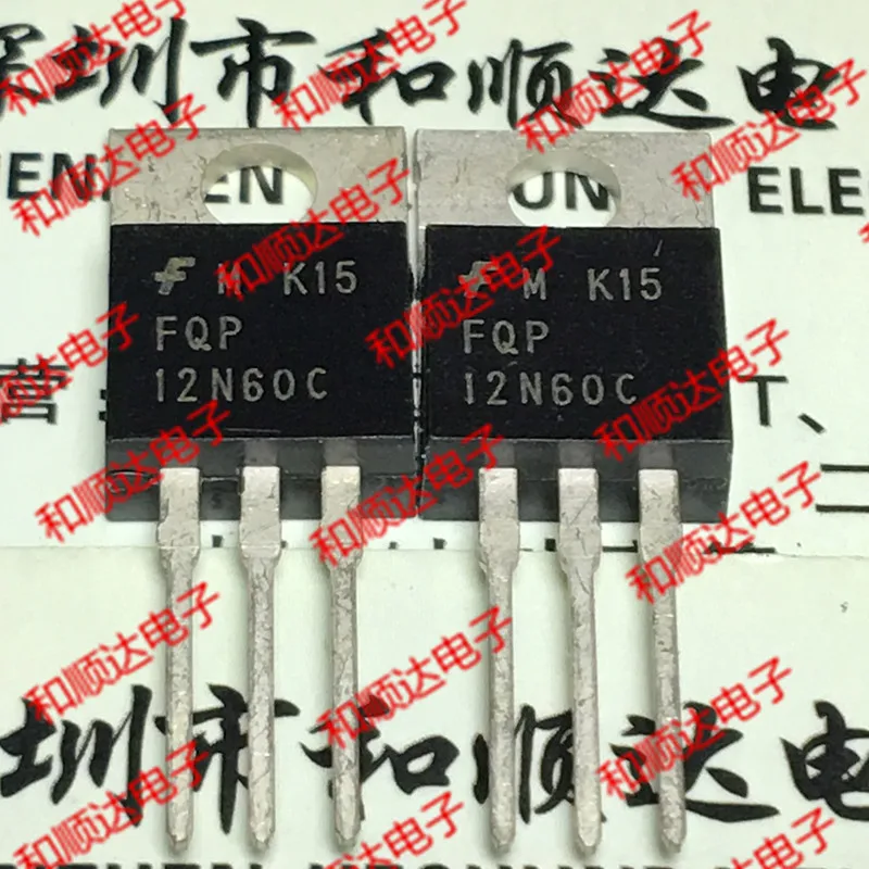 /5 шт/FQP12N60C TO-220