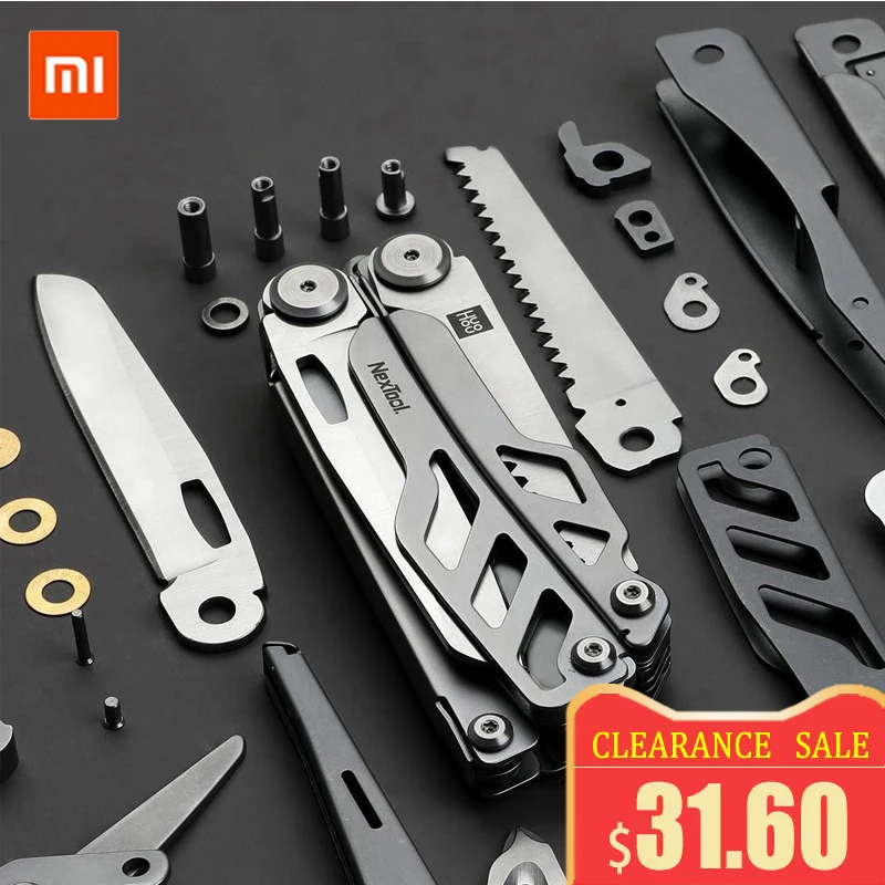 Xiaomi huohou Многофункциональный складной нож открывалка для бутылок Отвертка