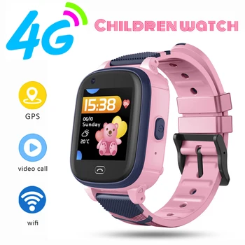 

4G Smart Children's Watches Fitness Bracelet Watch With GPS Connected Waterproof Baby Mobile Smartwatch Whatsapp For Kids