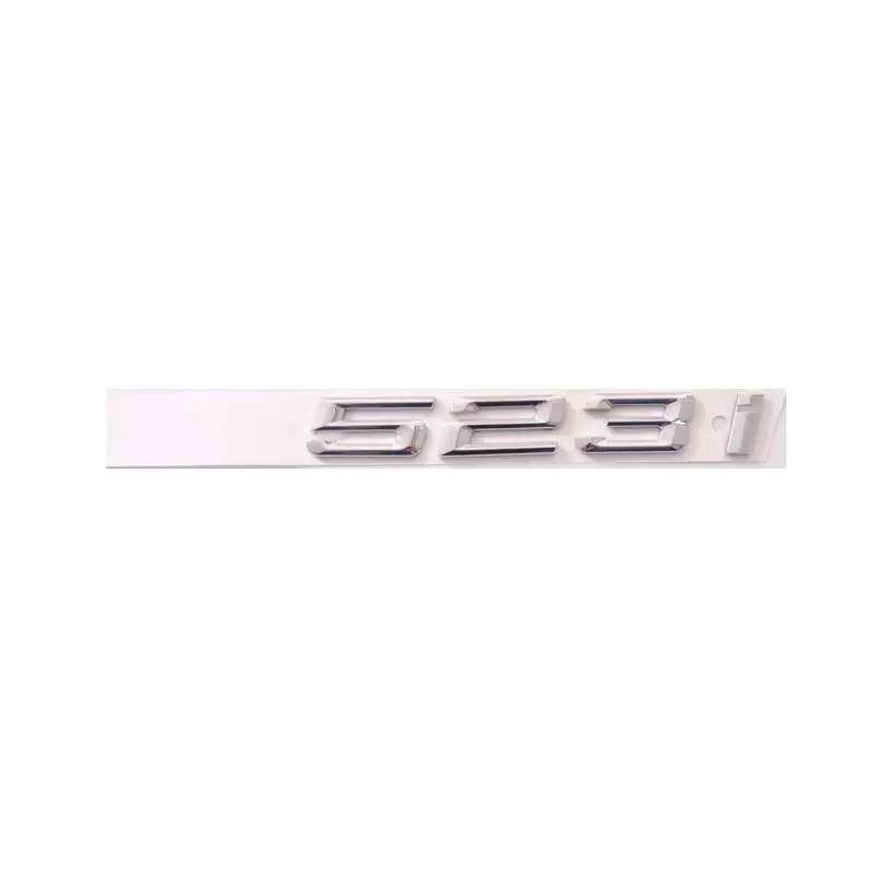 2 3D ABS пластиковая наклейка для 520i 523i 525i 528i 530i 535i 550i эмблемы - Название цвета: 2