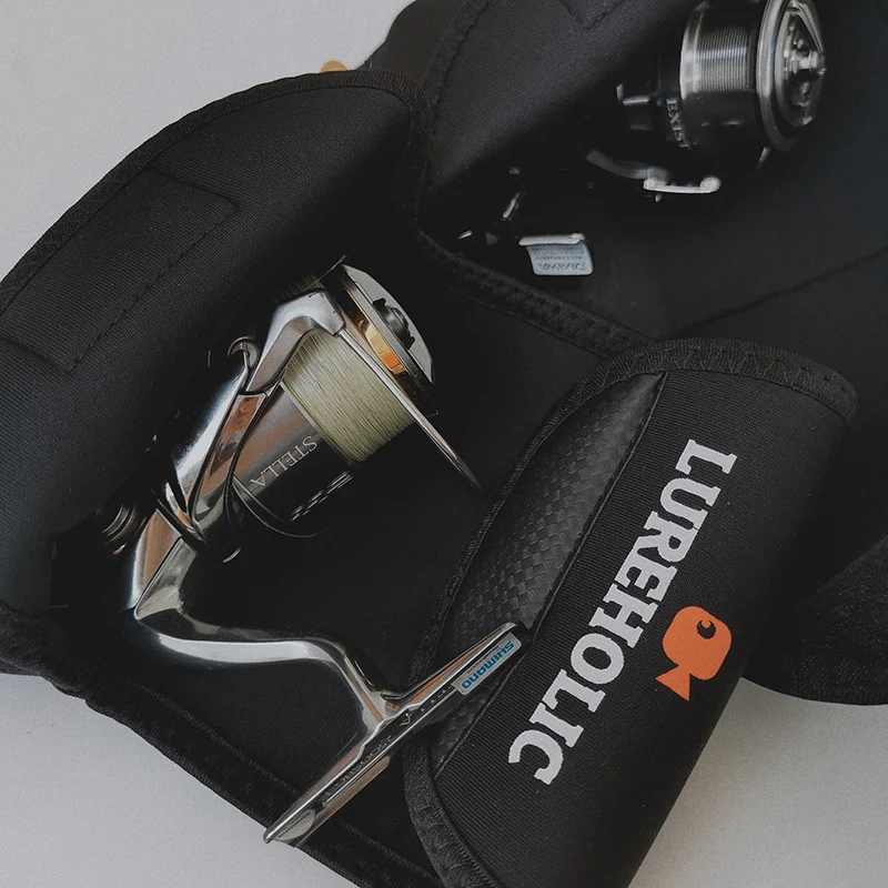 Fishing Reel Bag Neoprene Reel Pouch Protective Bag for Spinning Casting Multiplier Lure Fishing