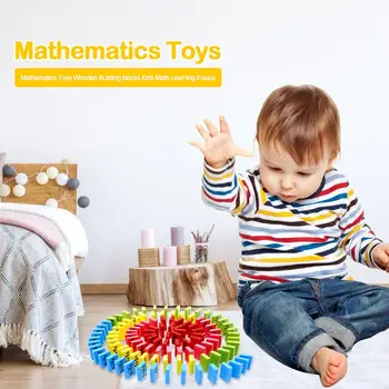 

Children Wooden Montessori Educational Toys for Toys Kids Wooden Building blocks Math Arithmetic Learning Children Education Toy