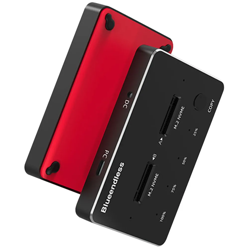 Blueendless Usb ܺ ڽ Ŭ ̽ USB 3.1 M.2 SATA NVME   SSD Ŭ ŷ ̼,   
