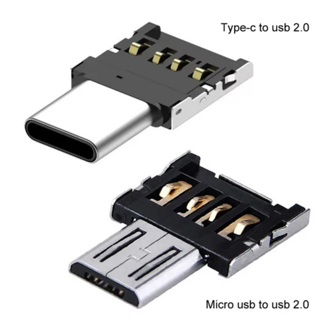 OTG 마이크로 USB 타입 C 어댑터 USB-C 남성 USB 2.0 여성 데이터 커넥터 Macbook 삼성 Xiaomi 화웨이 안드로이드 전화 번호