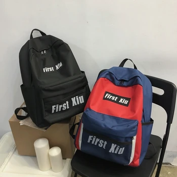 

Women Backpack For Girls Korean Style Classic Black Vintage Fashionable School Bags For Teenage Girls Mochilas Bookbags