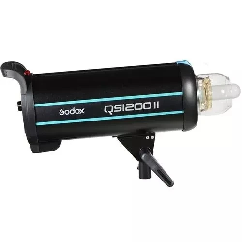 Профессиональный студийный стробоскоп Godox QS1200II 1200Ws GN110 5600K со встроенной беспроводной системой X Godox 2,4G add X1T передатчик