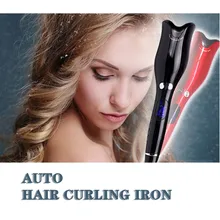 Автоматическая завивка волос вращающийся для волос стайлер для завивки волос роликовый керамический отрицательный ионный профессиональные салонные для волос щипцы для завивки