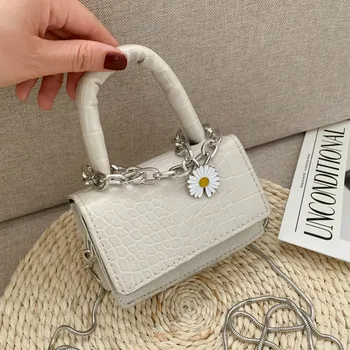 

Bags for Women 2020 New Small Bag Solid Color Chain Messenger Bag Female Wild Shoulder Bag Female Small Bag