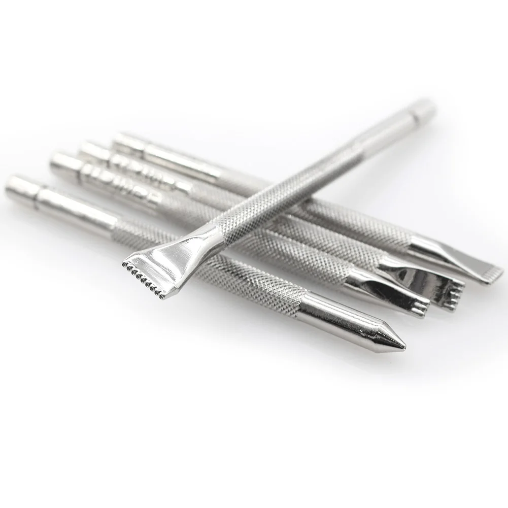 Leather Stamp Tool Stamping Working Carving Punches Tools Craft Saddle Dots Background Leathercraft Printing leather craft stamps carving printing tools