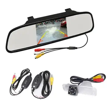 

Car monitor +2.4G wireless CCD and LED Adjustable Angle Rear View Camera for KIA Rio K2 UB Pride Sedan