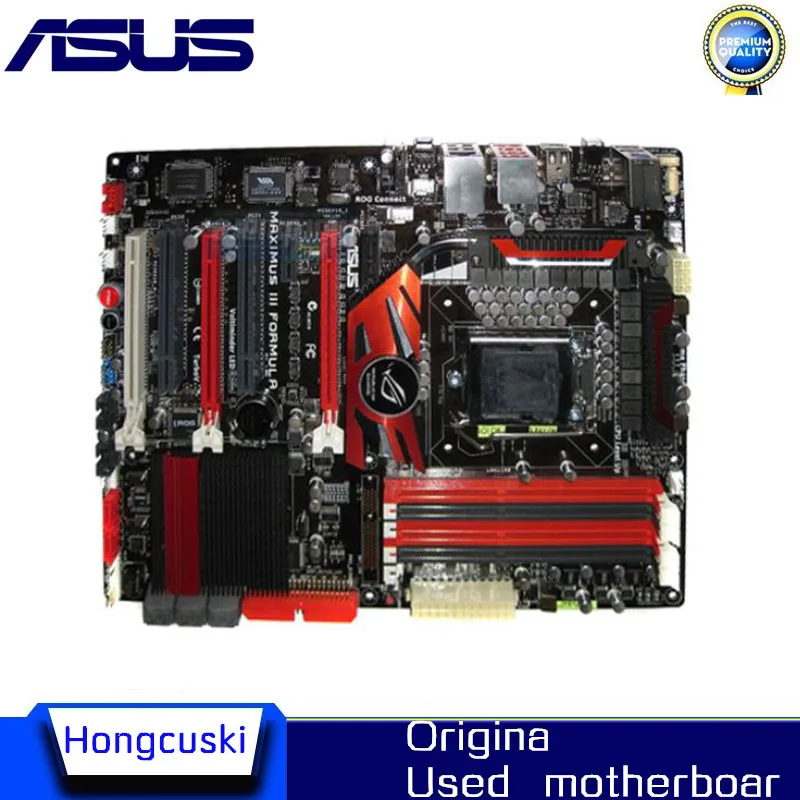 Материнская плата для Asus Maximus III Formula P55 Socket LGA 1156 i3 i5 i7 DDR3 16G ATX оригинальная б/у