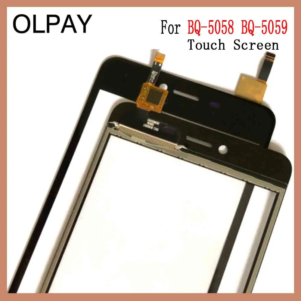 OLPAY 5,0 ''мобильный телефон для BQ-5059 BQ 5059 BQ5059 сенсорный экран дигитайзер Сенсорная панель Сенсорный экран сенсор переднее стекло