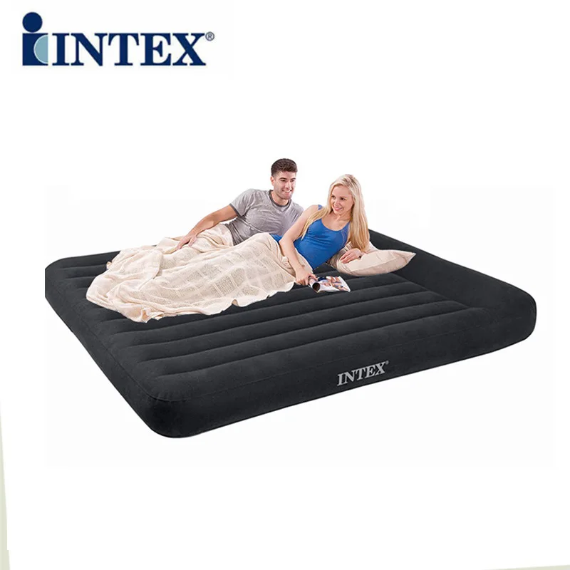 

66767 Luxury Extra-large Outdoor Household Folding Inflatable Mattress Single Person Built-in Pillow Air Cushion Bed Moisture Pr