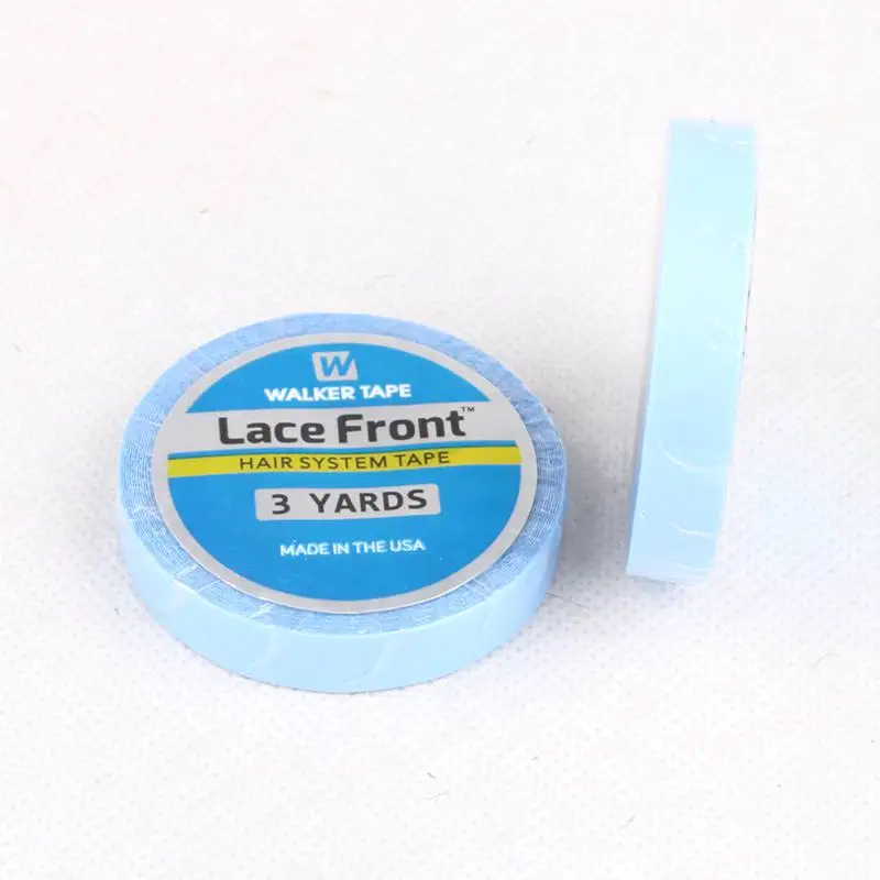 6 rolls 1cmx3 yards super hair tape double-sided adhesive tape Lace front support for hair extension/lace wig/toupee