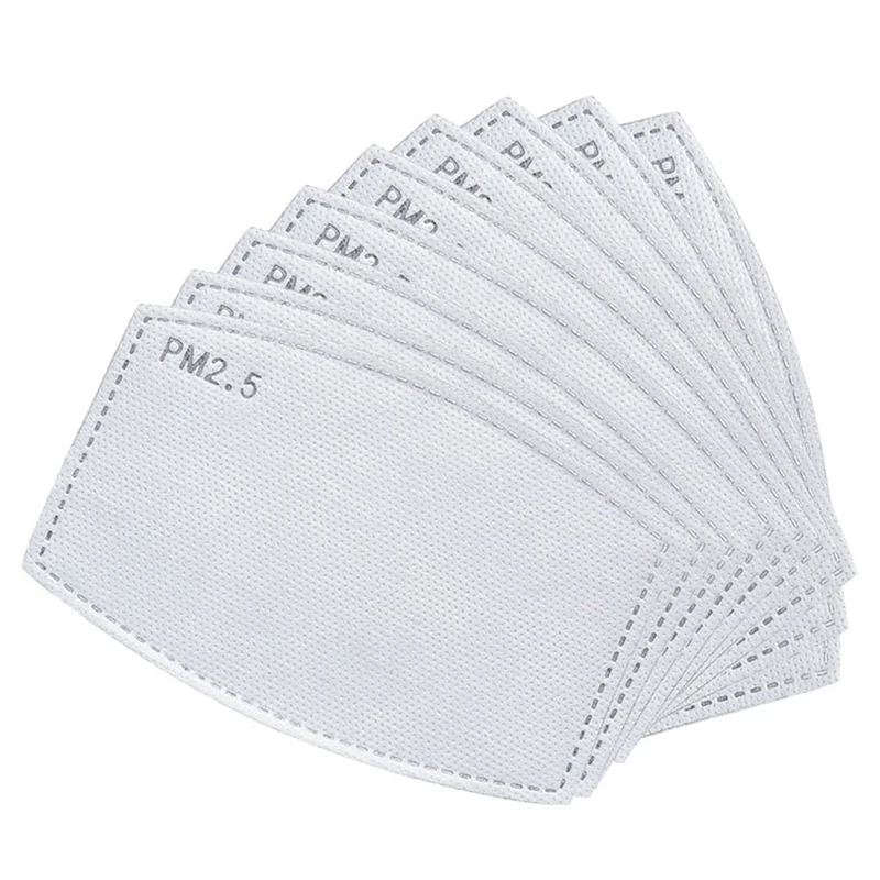 

High Quality 2019 PM2.5 N95 Activated Carbon Filter Face Mask Breathing Insert Protective Mouth Ma Mouth-muffle black mask face