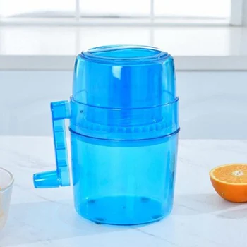 

DIY Household Handhold Manual Ice Crusher Portable Hand Crank Mini Ice Shaving Machine I88
