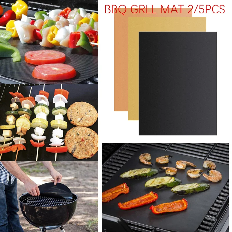 Manufacturer Price BBQ Grill Mat NonStick Cooking Baking Reusable