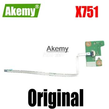 

Original For Asus X751 X751L X751LB X751LD X751LJ X751LA K751L A751L switch board Power switch board with Cable