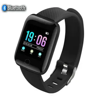 

Smart Waterproof Watch Sports Bracelet Wristband IP67 Heart Rate Blood Pressure LCD Electronics Clock Fitness Tracker Monitor