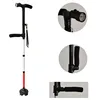 Two-Handle Walking Clver Cane with LED Light, 85cm - 97cm Adjustable Folding Walking Stick for the Blind, Seniors Disabled and E 3