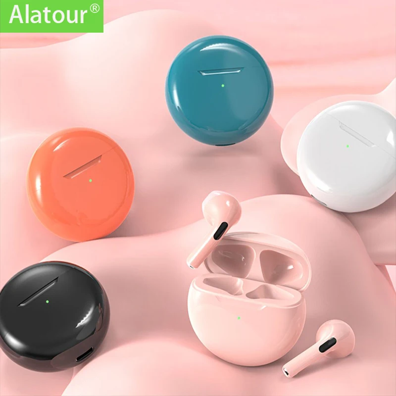 Беспроводные спортивные наушники Alatour Bluetooth 5 0 с зарядным устройством pro6 для всех