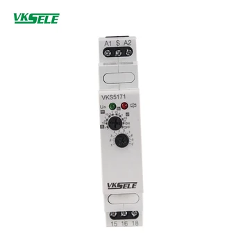 

VKS5171 VKS5170 5A 16A SPDT DPDT DIN Rail timer delay switch relay