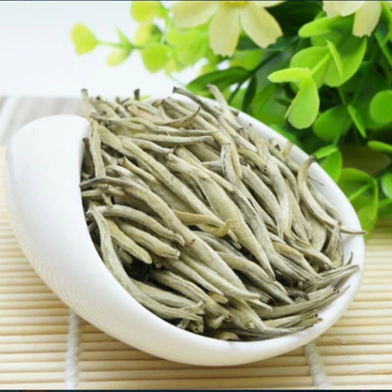 Baihao Yingzhen белый чай класса Baihaoyinzhen Серебряная игла чай для сыпучих китайских натуральных органических продуктов питания