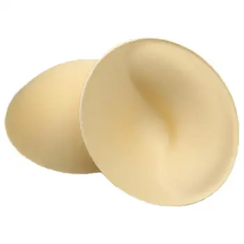 

1pair Thick Sponge Chest Cushion Round Removeable Bra Women Padding Inserts Up Pads Accessories Breast Sports Push Cups Swi C0K9