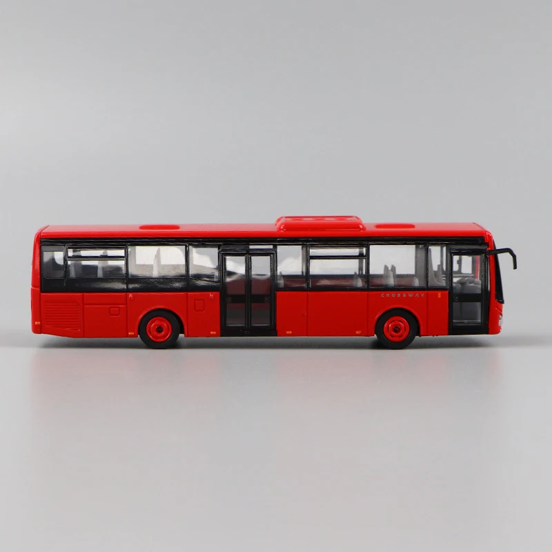 NOREV 1:87 IVECO BUS CROSSWAY низкая входная красная полимерная модель автомобиля горячая