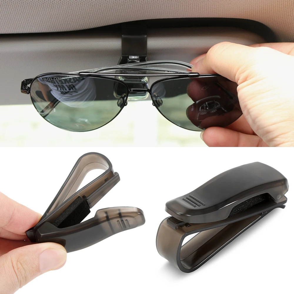 

Auto Fastener Clip Car Sun Visor Glasses Holder Ticket Clip for Skoda Octavia Fabia Rapid Superb KODIAQ Citigo Yeti Roomster