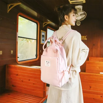 

School Bags For Teenagers Women Preppy School Bags For Teenagers Girls Cute Bow Backpack Feminina Rucksack Travel backpacks